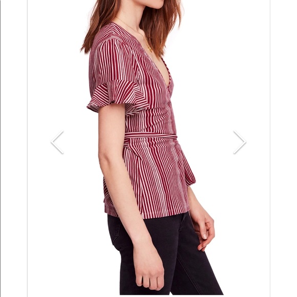 Free People Wrap Top - Picture 3 of 6